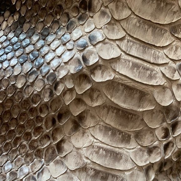 NWTRare,hard to find GIANNI NOTARO guarantee certificateBag.Real PythonLeather.I - Picture 9 of 13